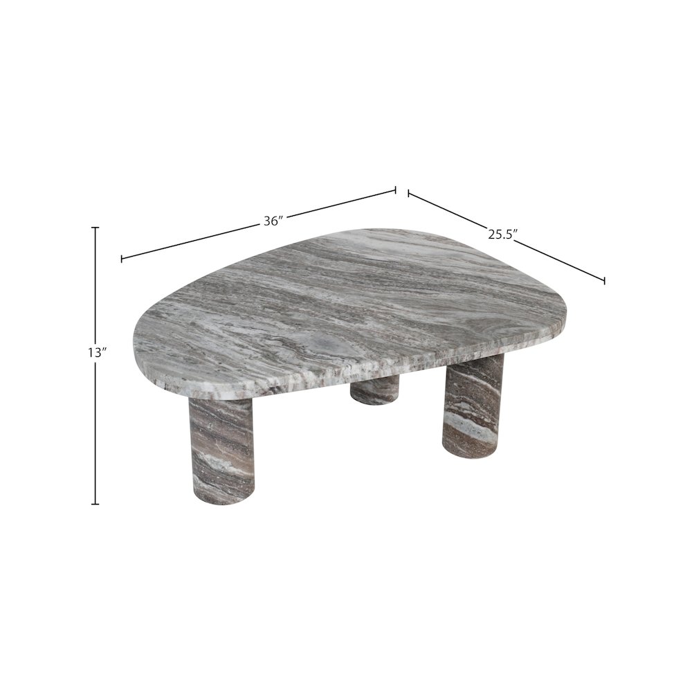 Messina Brown Coffee Table. Picture 6