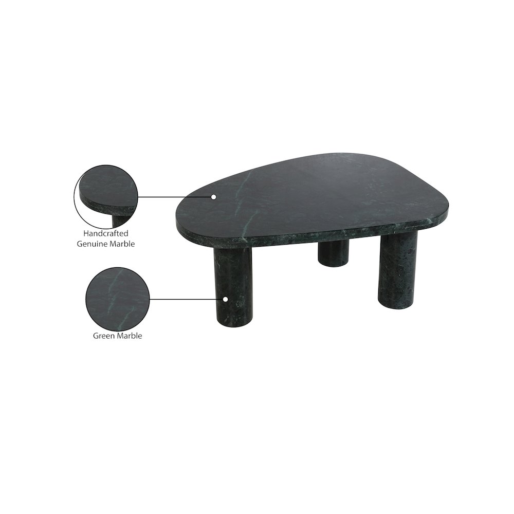Messina Green Coffee Table. Picture 7