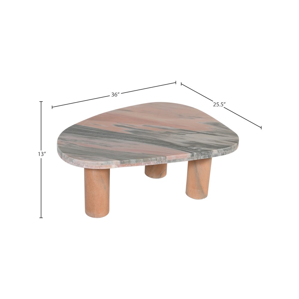 Messina Pink Coffee Table. Picture 6