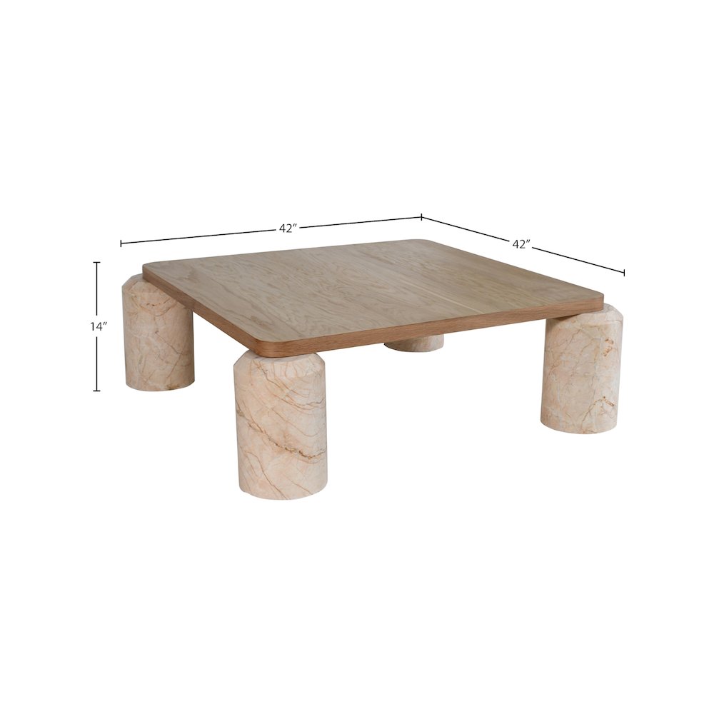 Ferrara Beige Coffee Table. Picture 7