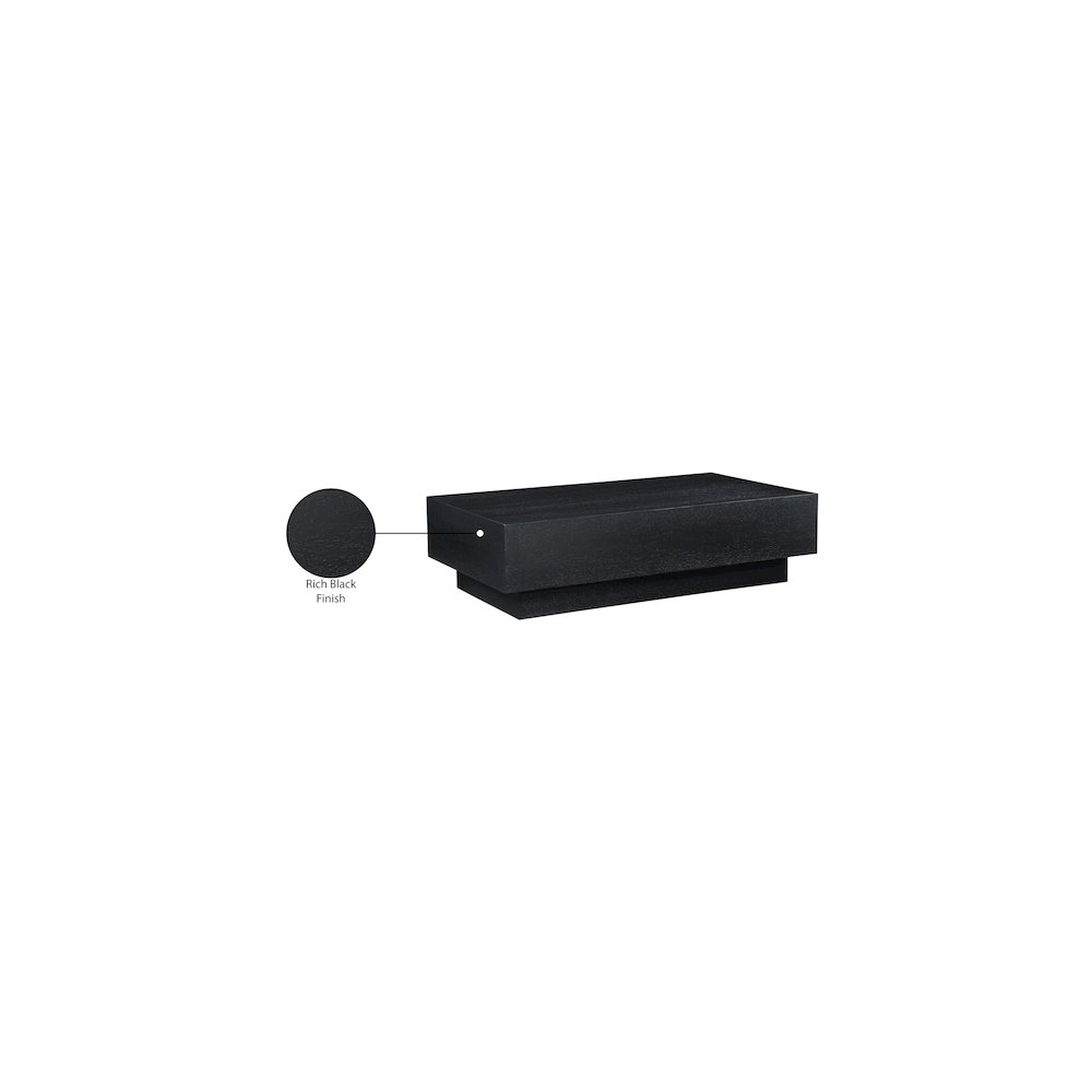 Otto Black Coffee Table. Picture 9