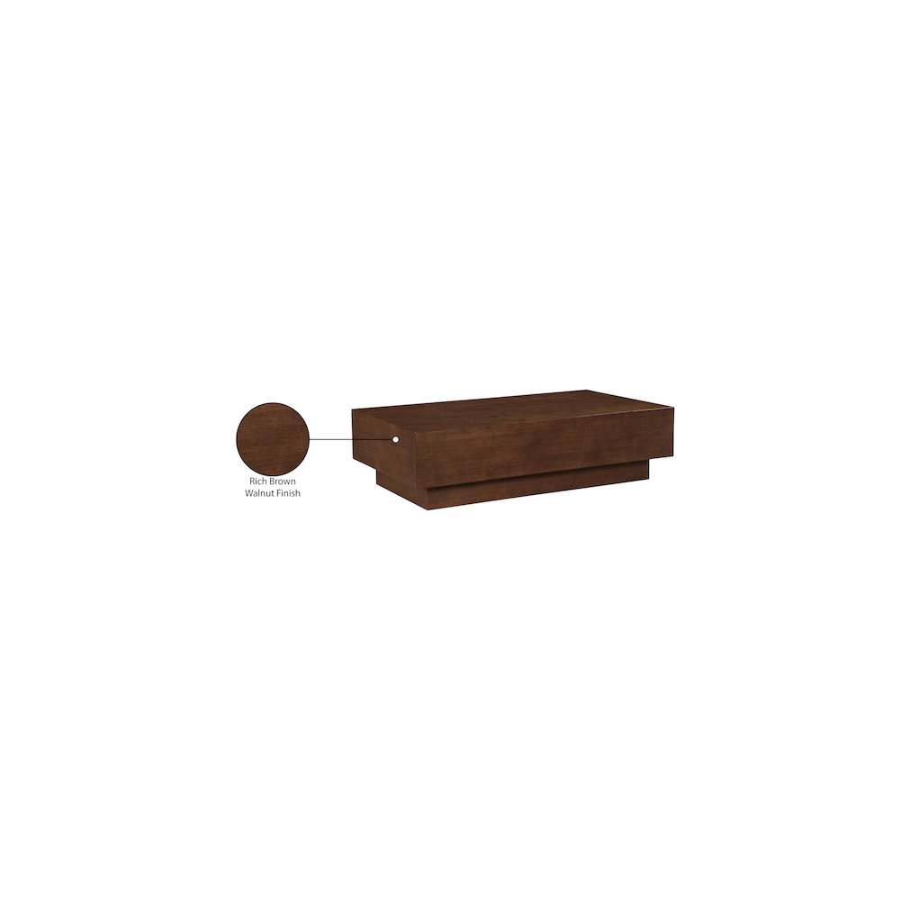 Otto Brown Coffee Table. Picture 9