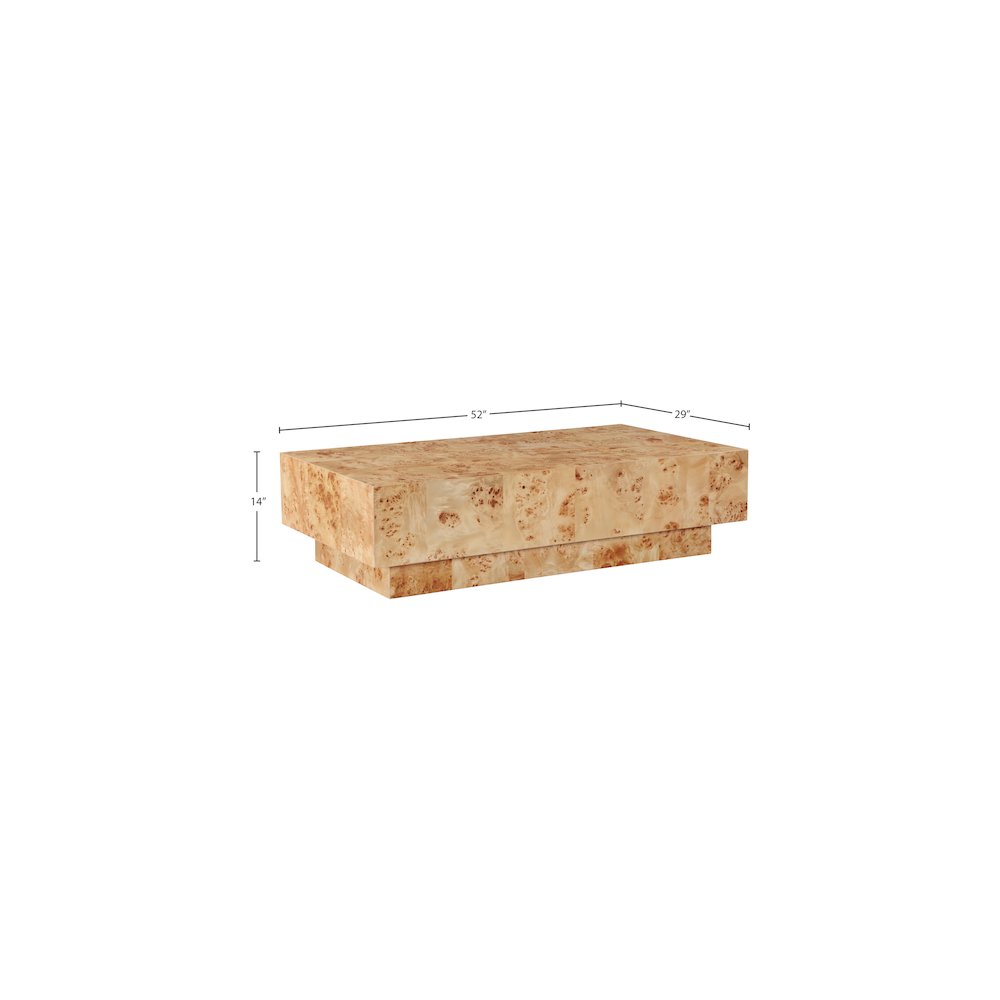 Otto Natural Coffee Table. Picture 8