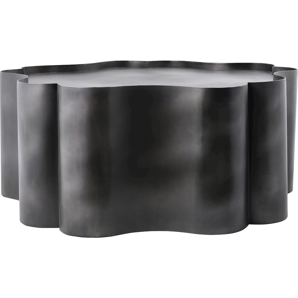 Eloise Black Iron Coffee Table. Picture 2