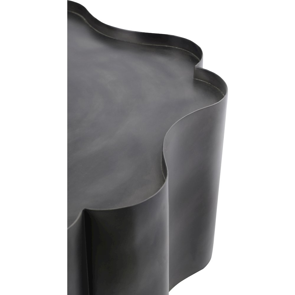 Eloise Black Iron Coffee Table. Picture 3