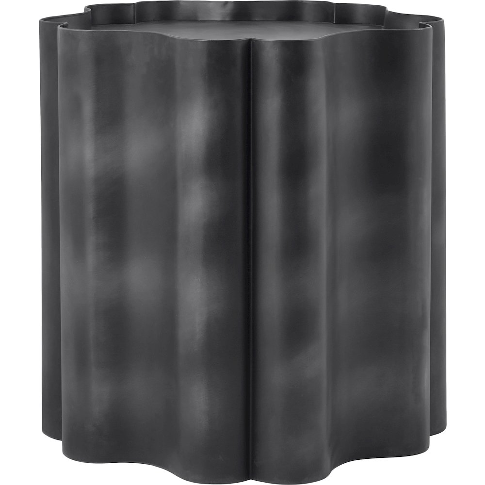 Eloise Black Iron End Table. Picture 2