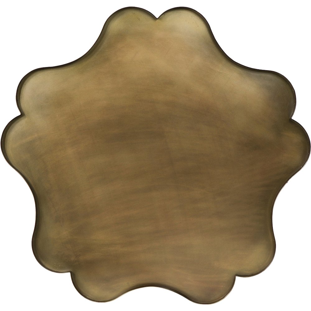 Eloise Brass Iron Coffee Table. Picture 7