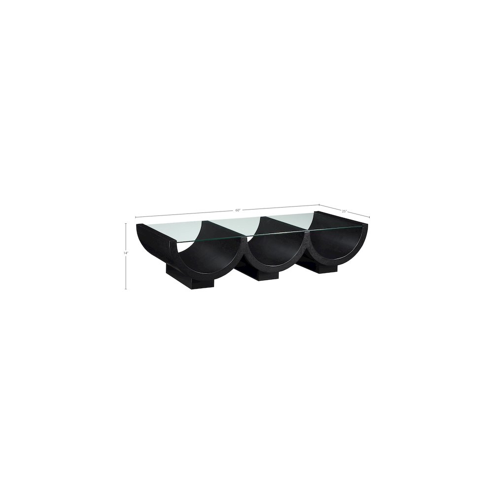 Beverwil Black Coffee Table. Picture 5