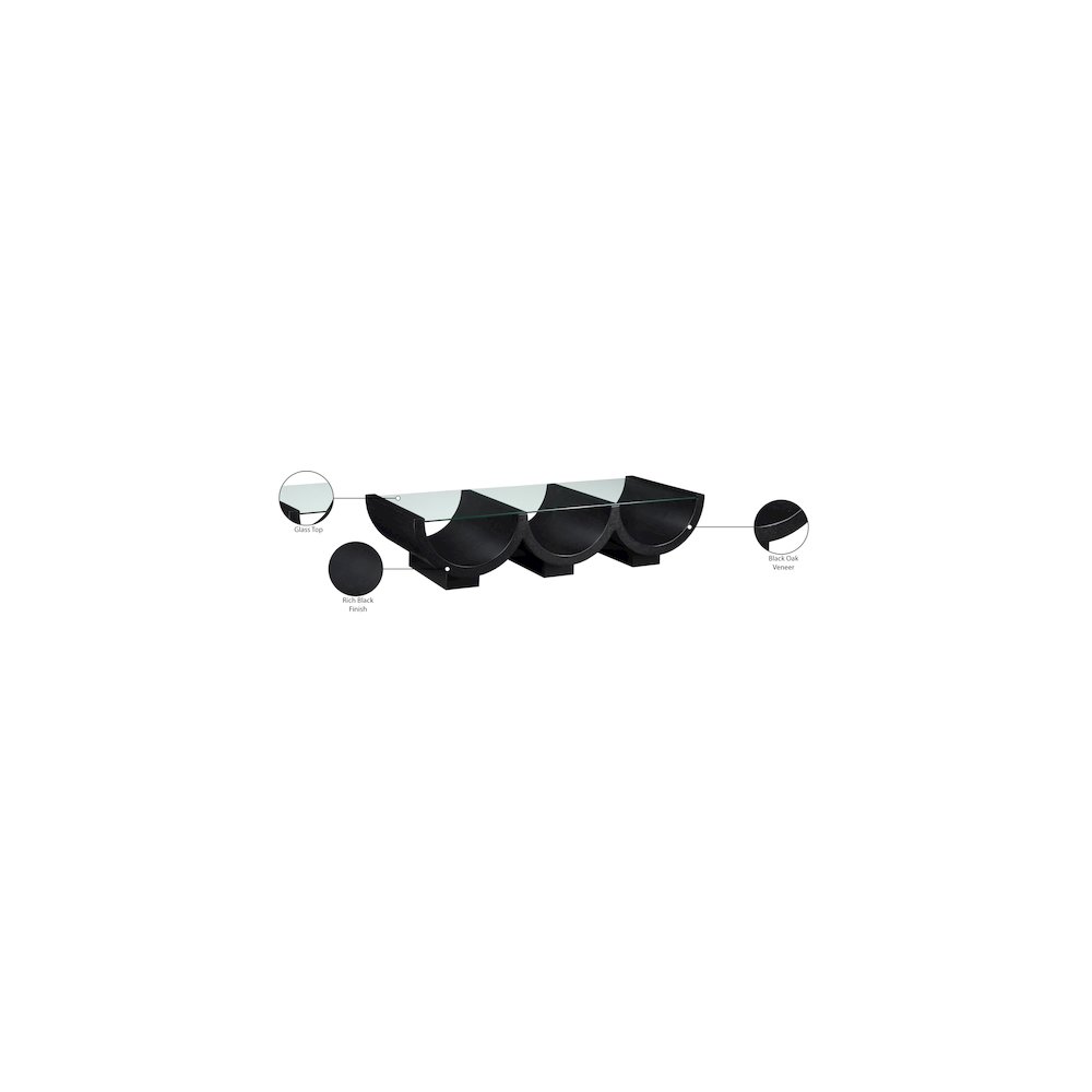 Beverwil Black Coffee Table. Picture 6