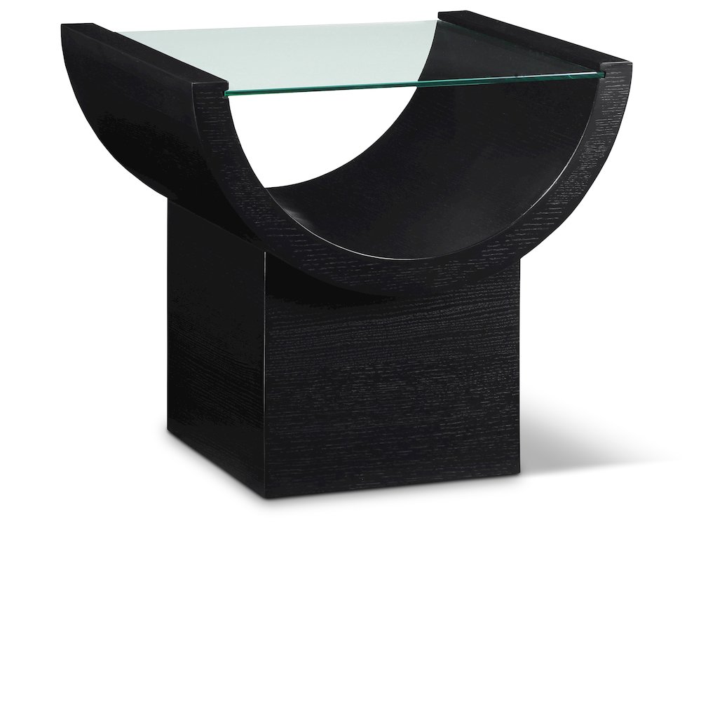 Beverwil Black End Table. Picture 1