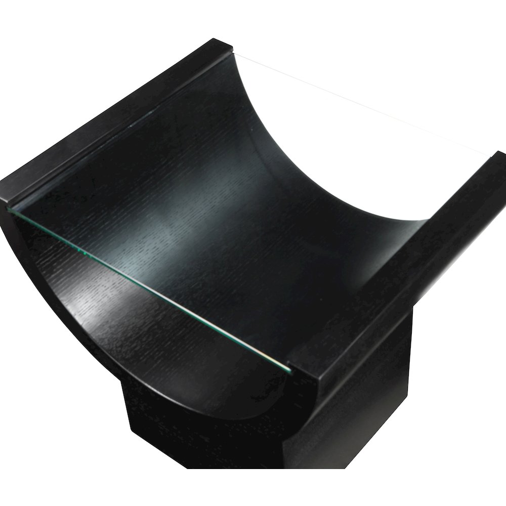 Beverwil Black End Table. Picture 3
