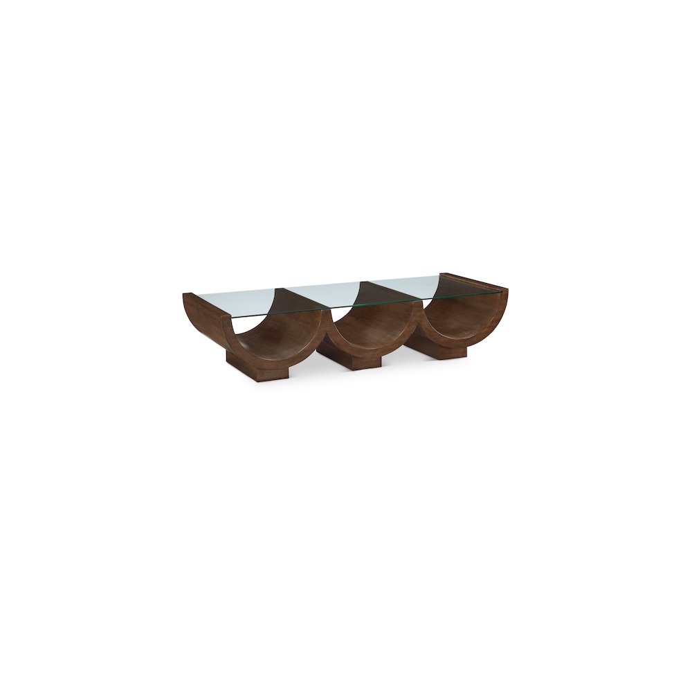 Beverwil Brown Coffee Table. Picture 1
