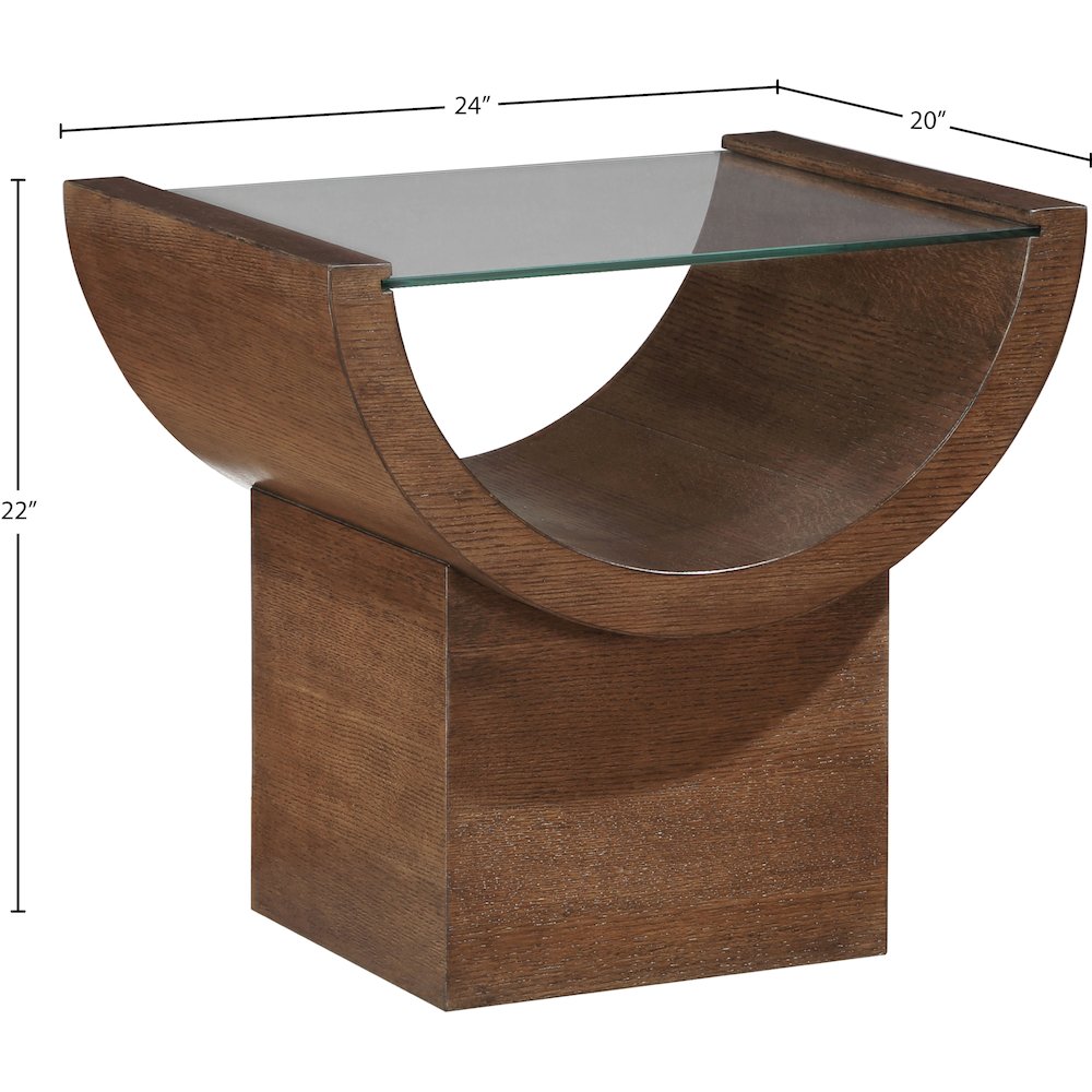 Beverwil Brown End Table. Picture 5