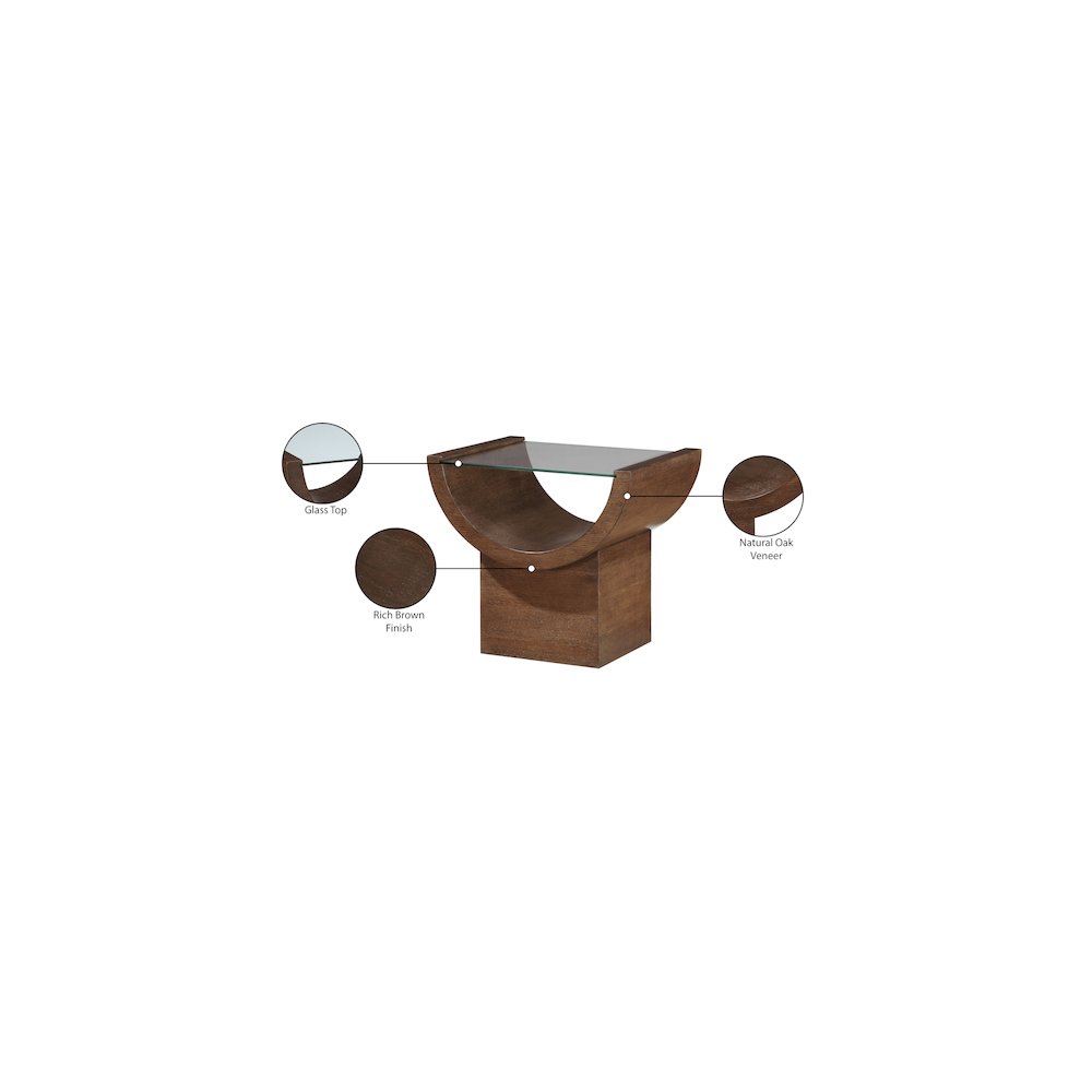 Beverwil Brown End Table. Picture 6