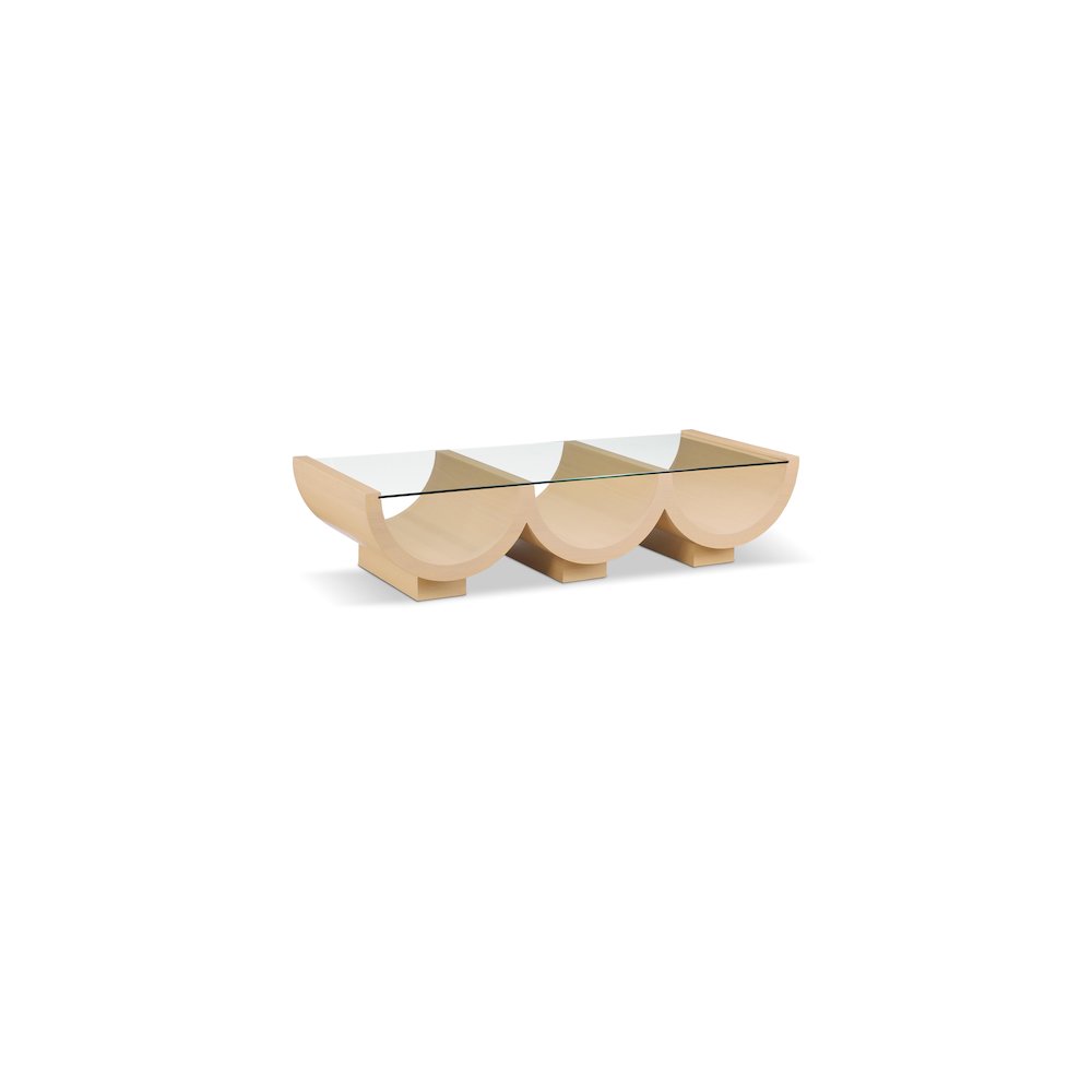 Beverwil Natural Oak Coffee Table. Picture 1