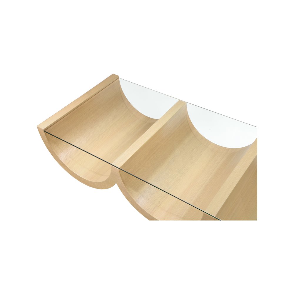 Beverwil Natural Oak Coffee Table. Picture 3