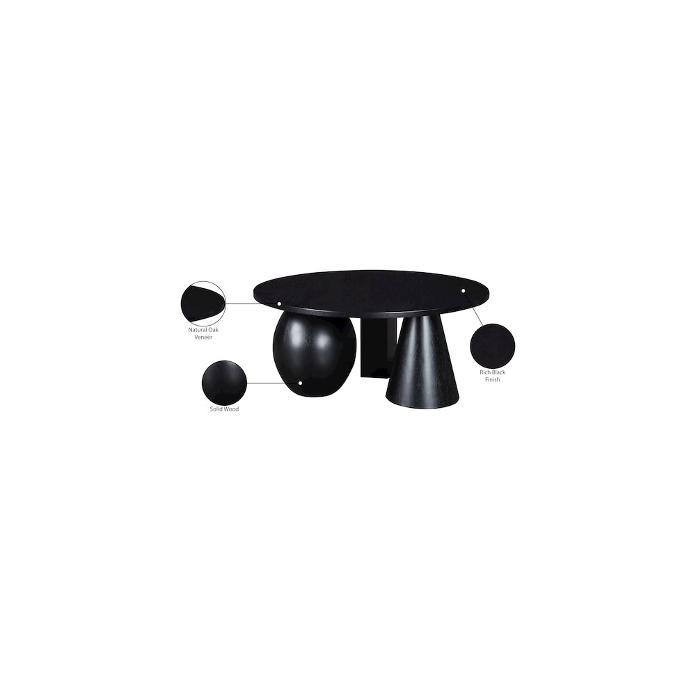 Revive Black Coffee Table. Picture 6