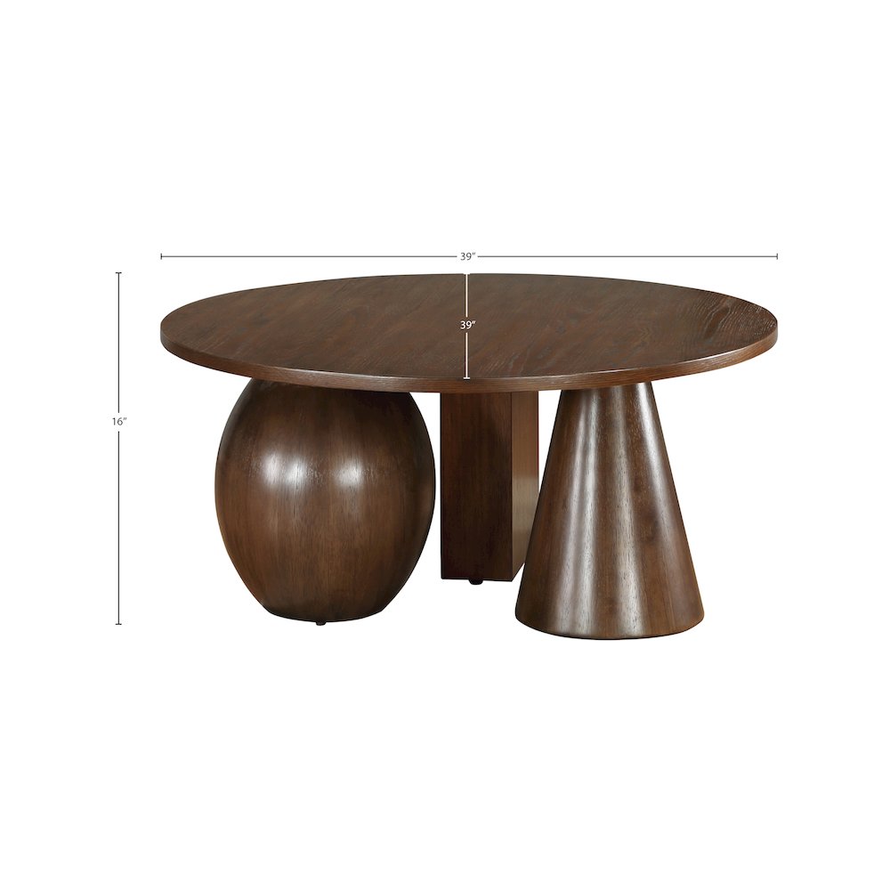 Revive Brown Coffee Table. Picture 5
