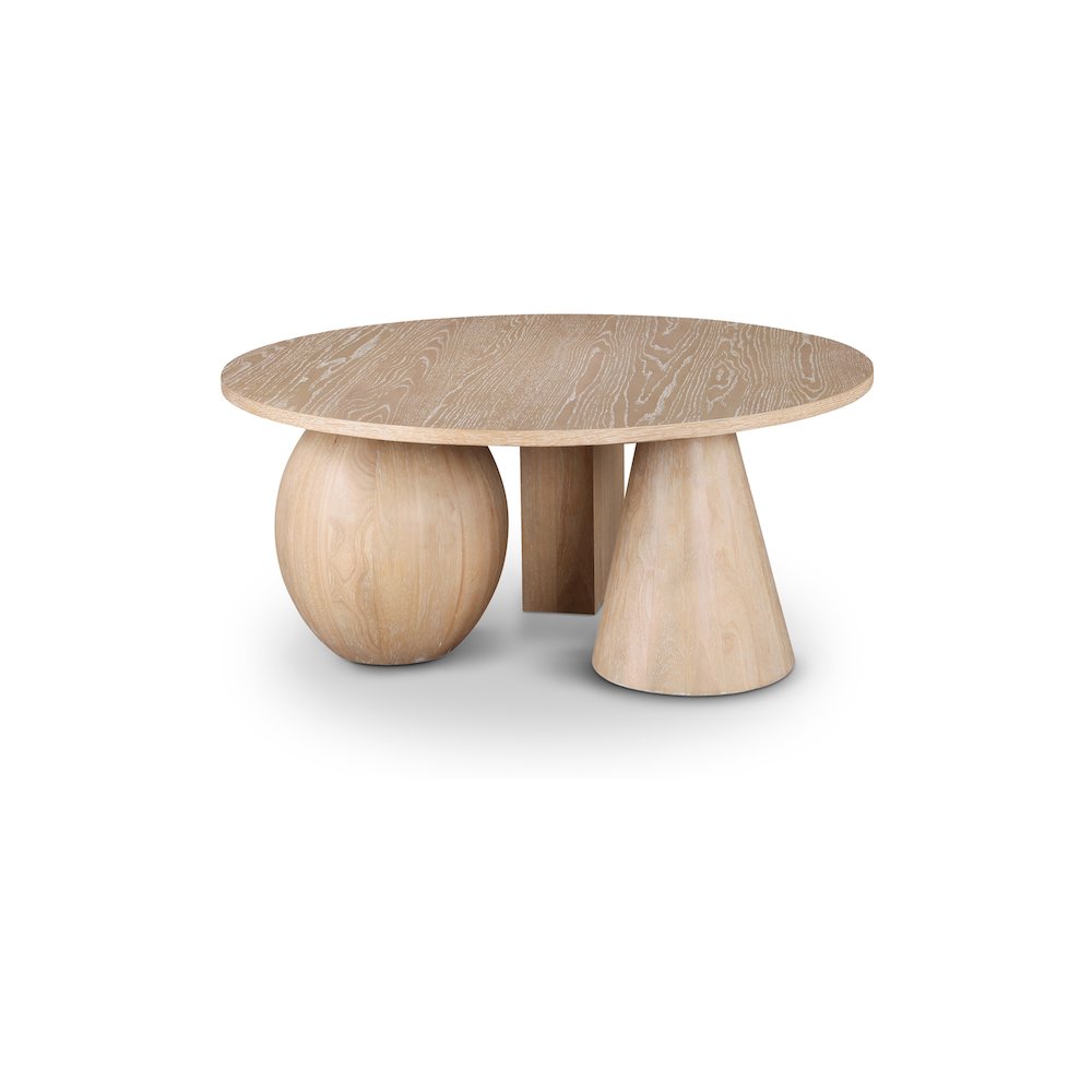 Revive Natural Oak Coffee Table. Picture 1