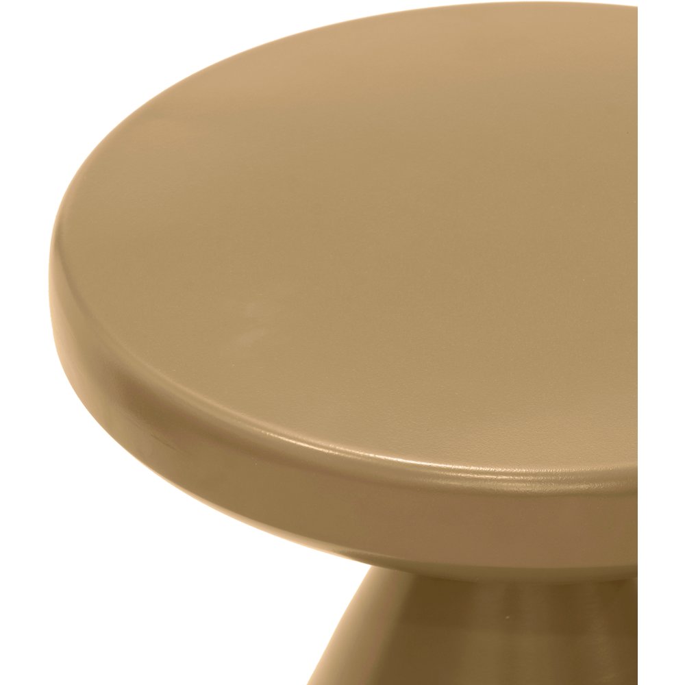 Anika Brown Iron End Table. Picture 3