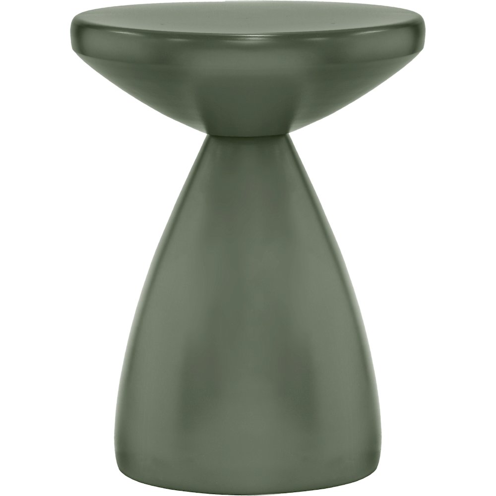 Anika Green Iron End Table. Picture 2
