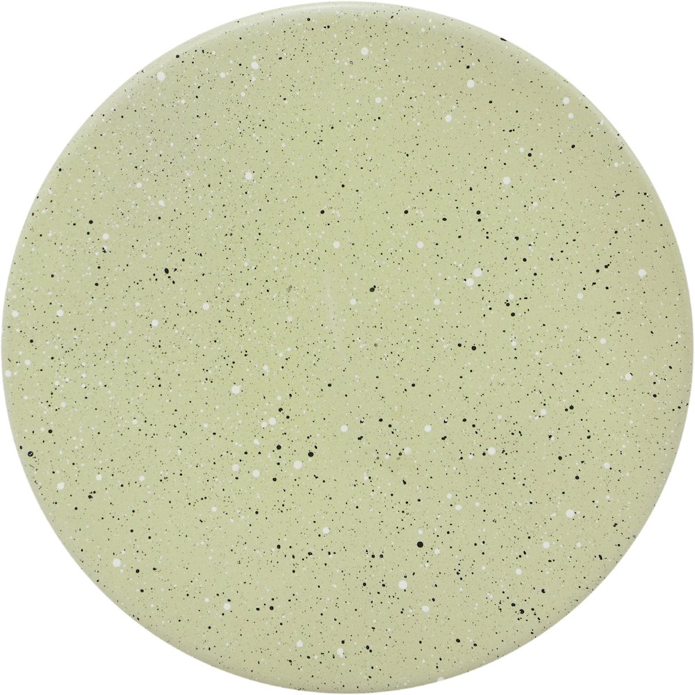 Anika Green Iron Terrazzo End Table. Picture 8