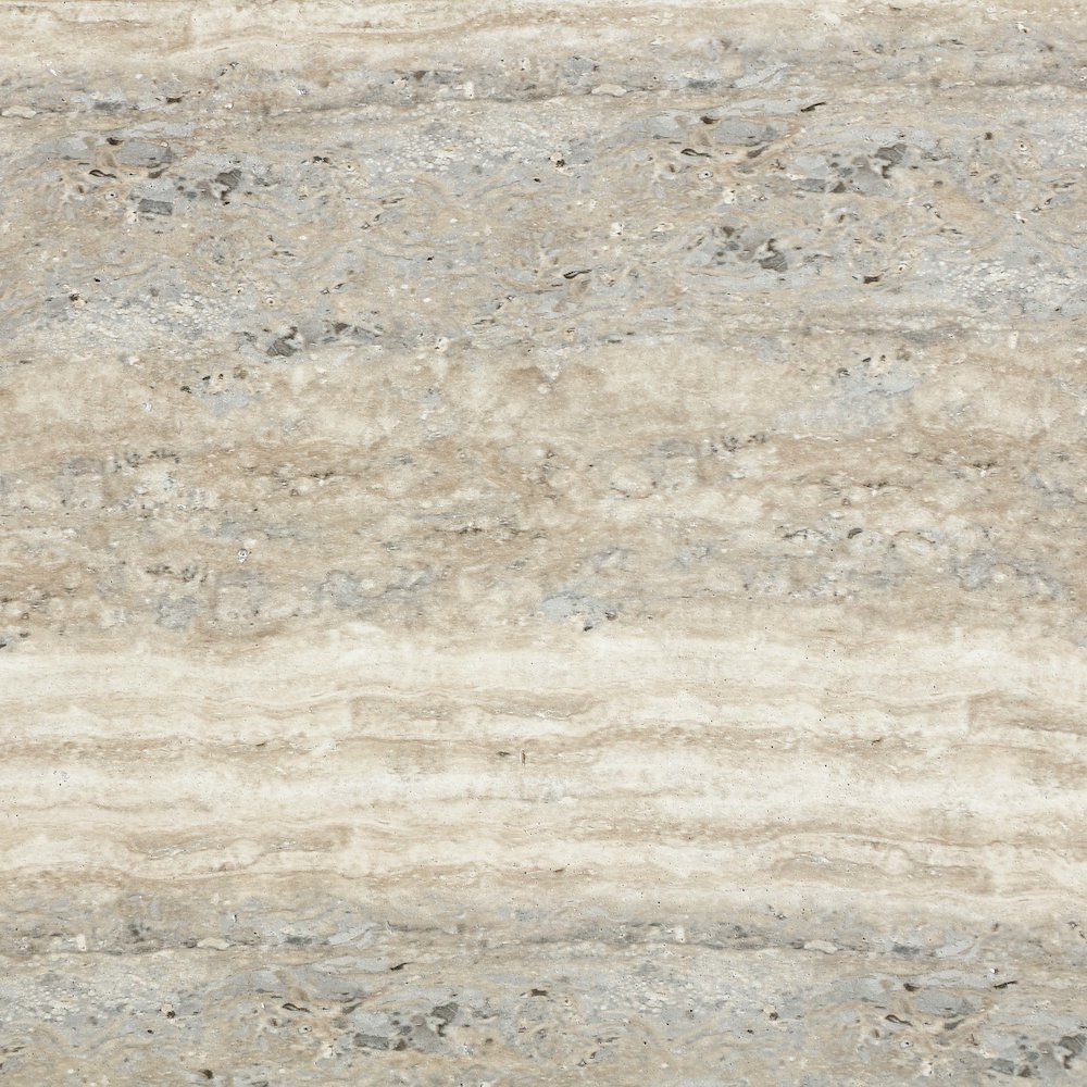 Olira Travertine Concrete And Fiberglass Indoor / Outdoor End Table. Picture 8