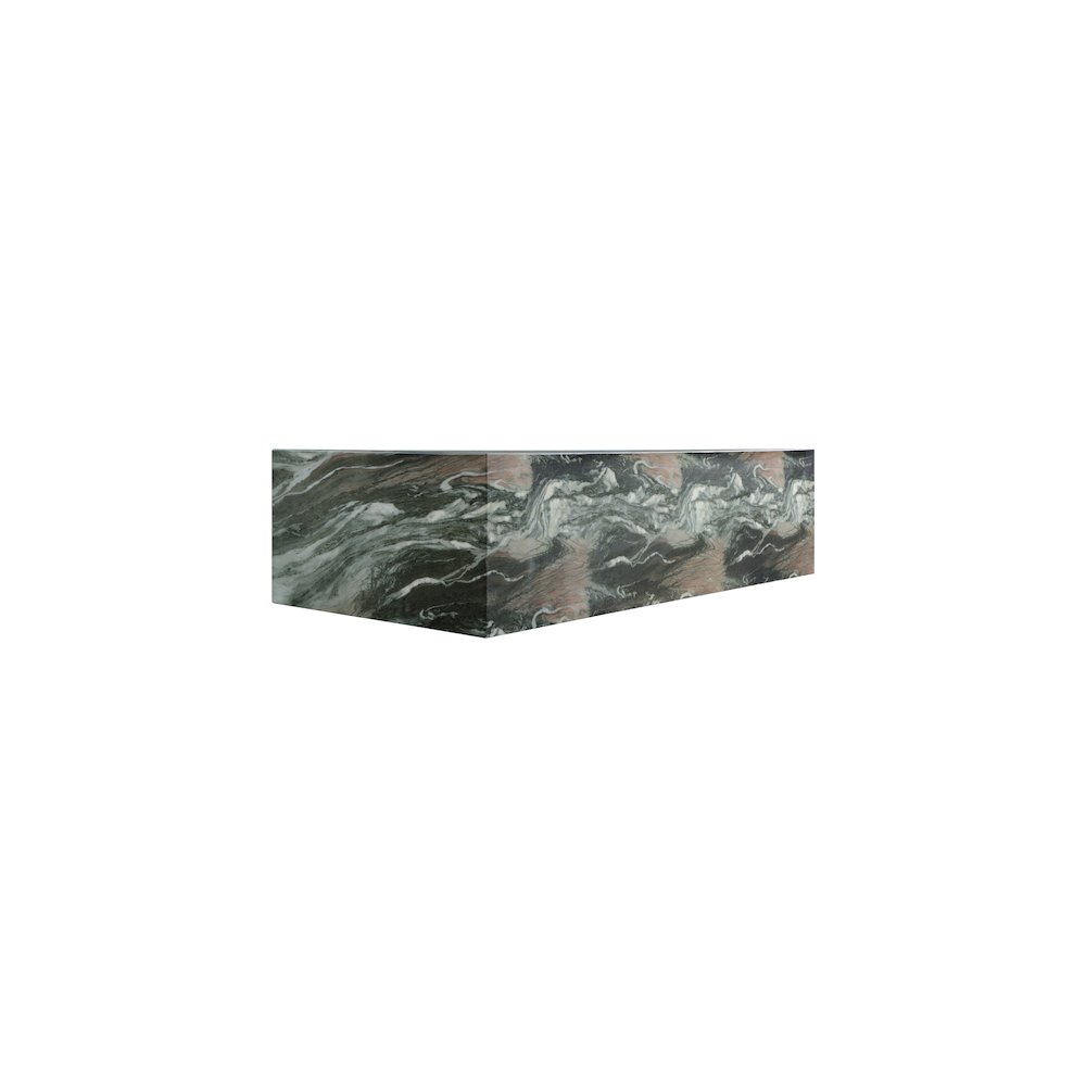 Piazza Green Marble Finish Concrete Coffee Table. Picture 4