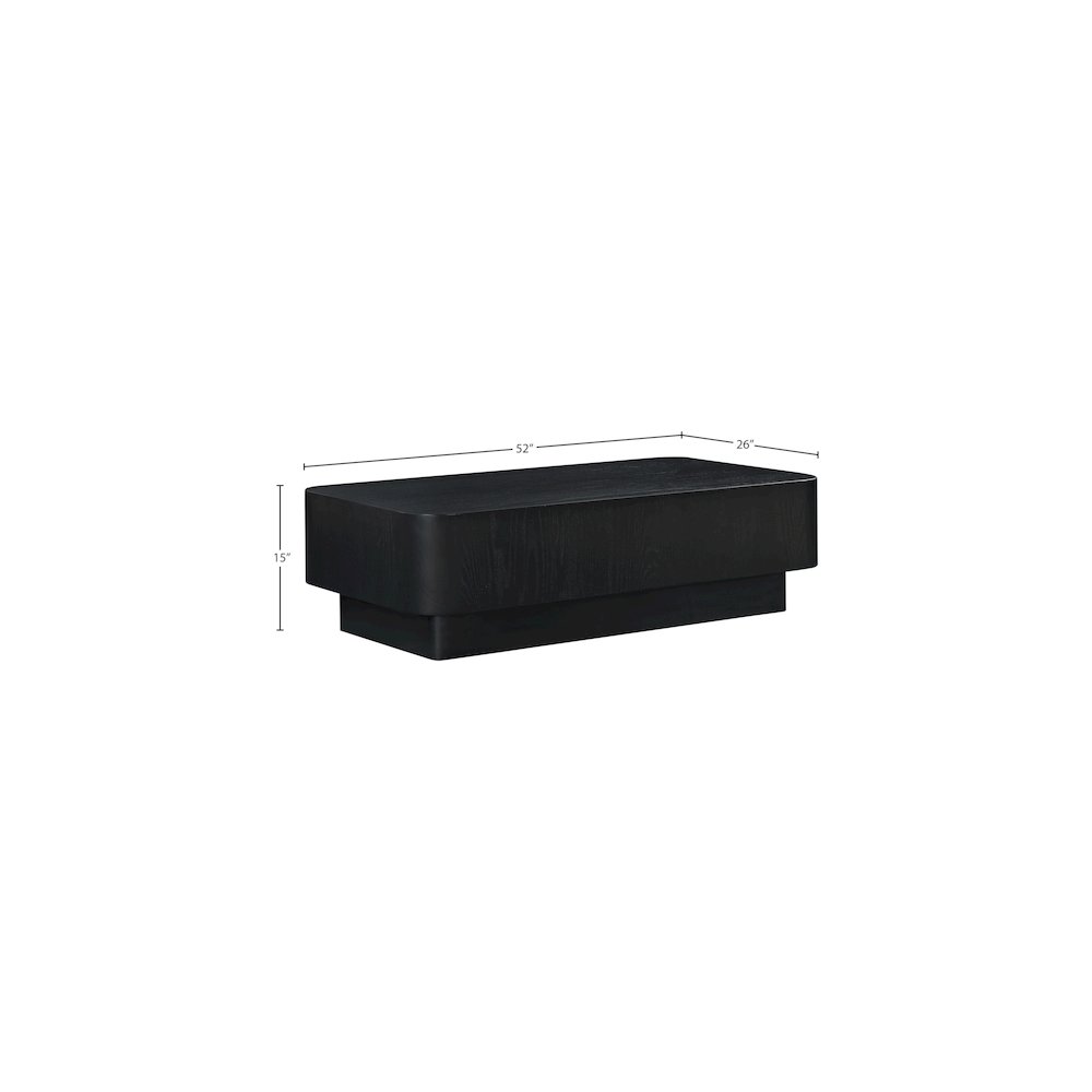 Oakmont Black Coffee Table. Picture 6