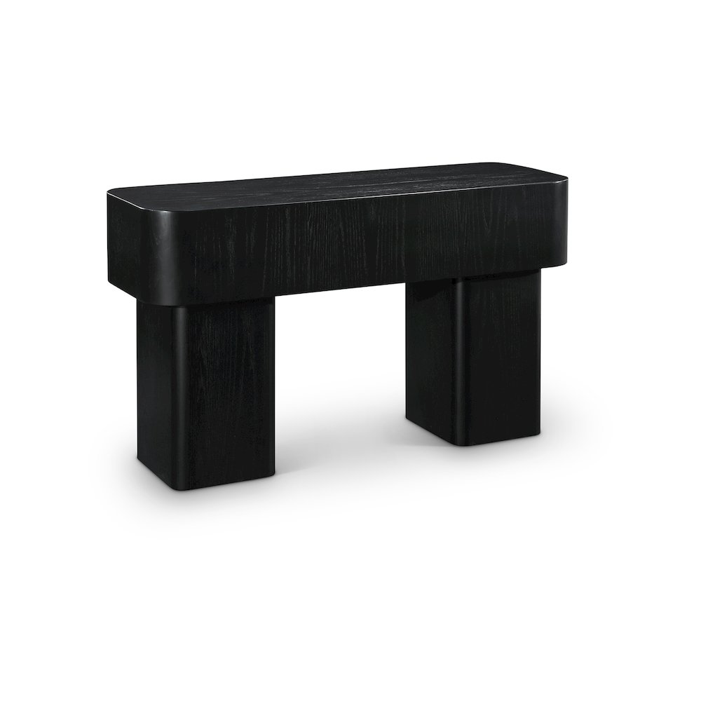 Oakmont Black Console Table. Picture 1
