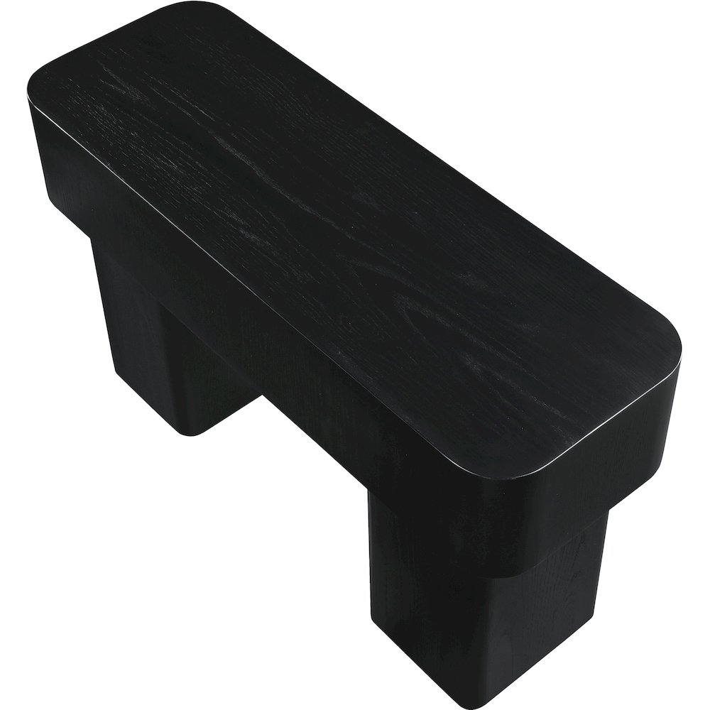 Oakmont Black Console Table. Picture 4