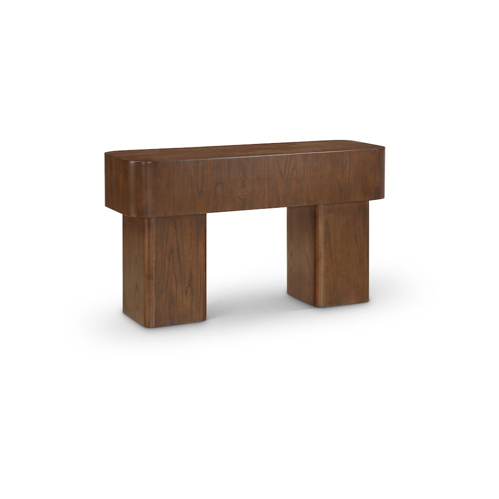 Oakmont Brown Console Table. Picture 1