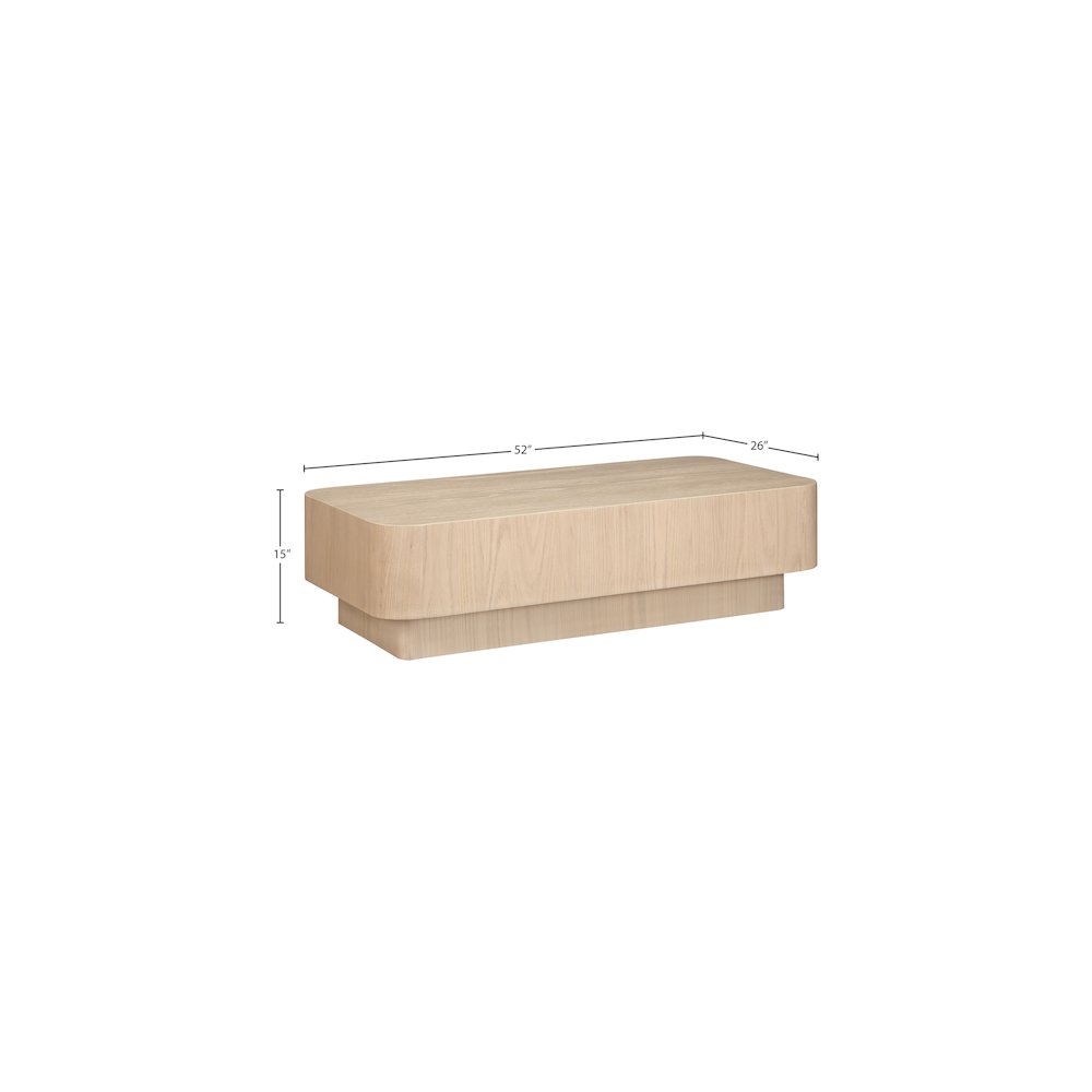 Oakmont Natural Coffee Table. Picture 6