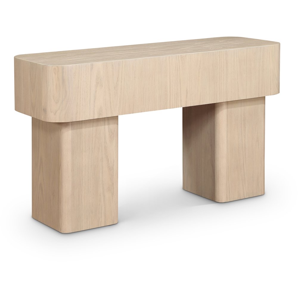 Oakmont Natural Console Table. Picture 1