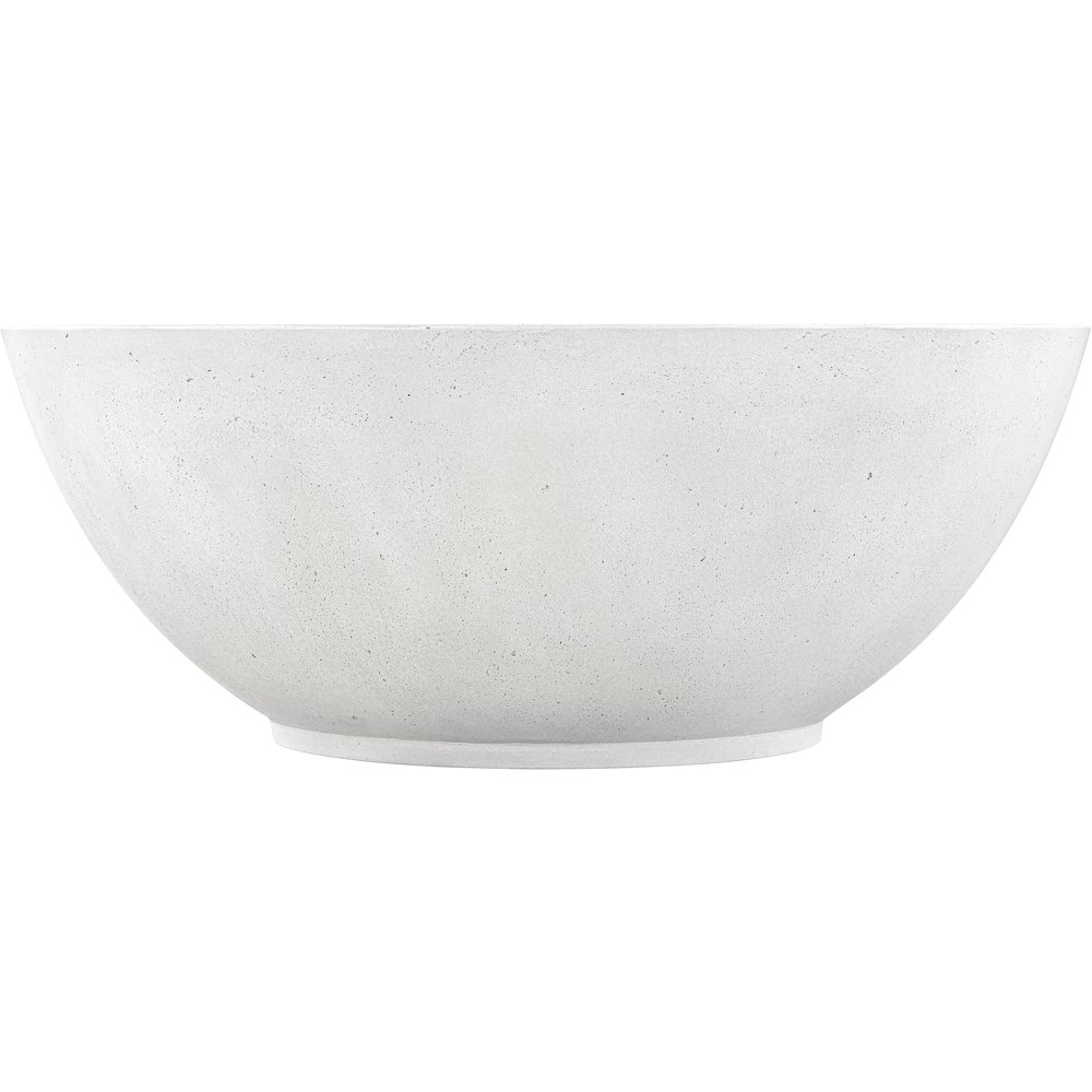Reggio White Concrete Indoor/Outdoor Coffee Table. Picture 3