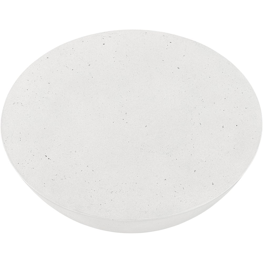 Reggio White Concrete Indoor/Outdoor Coffee Table. Picture 4