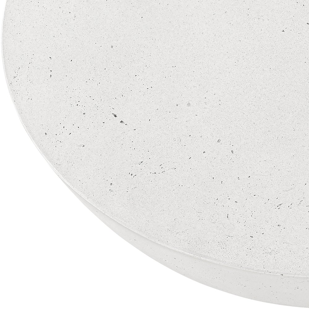 Reggio White Concrete Indoor/Outdoor Coffee Table. Picture 6