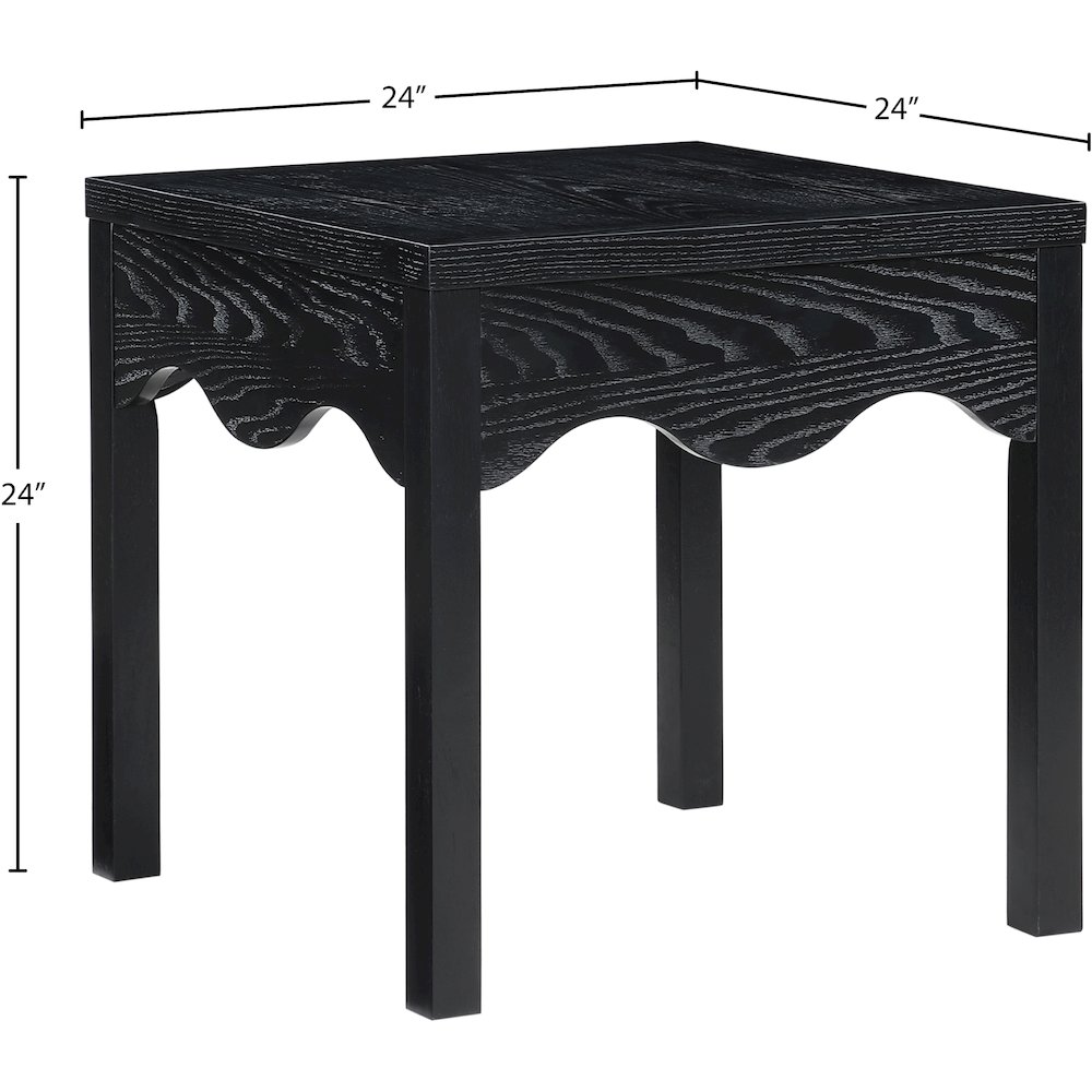 Fiora Black End Table. Picture 6