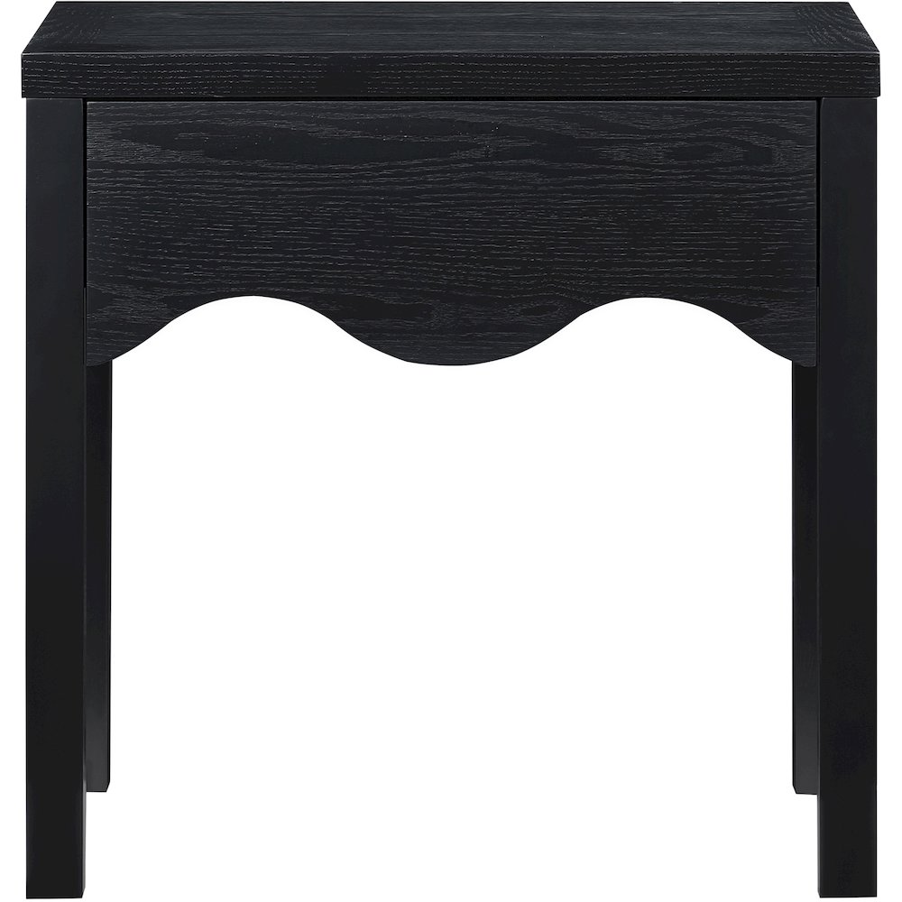 Fiora Black Night Stand. Picture 2