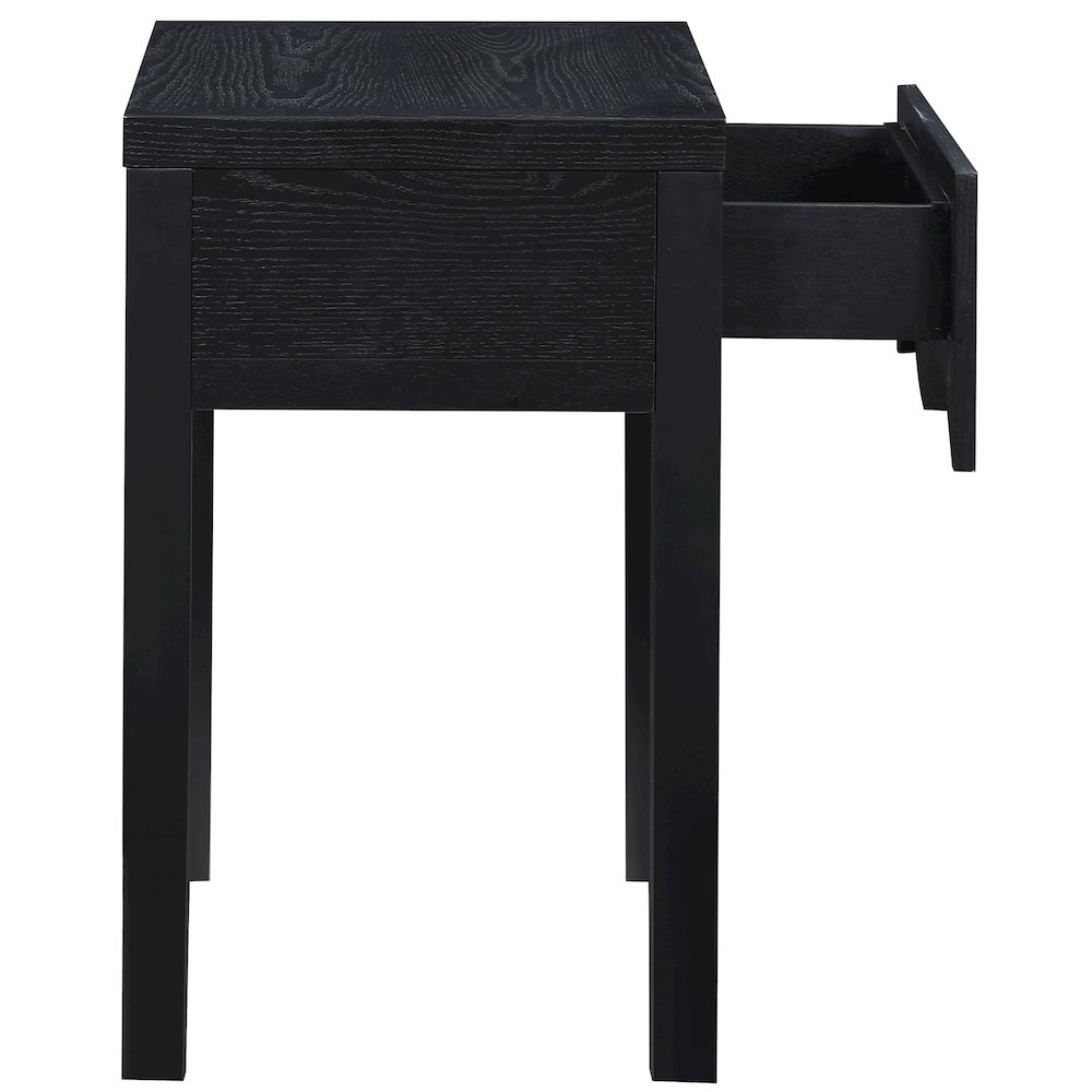 Fiora Black Night Stand. Picture 4