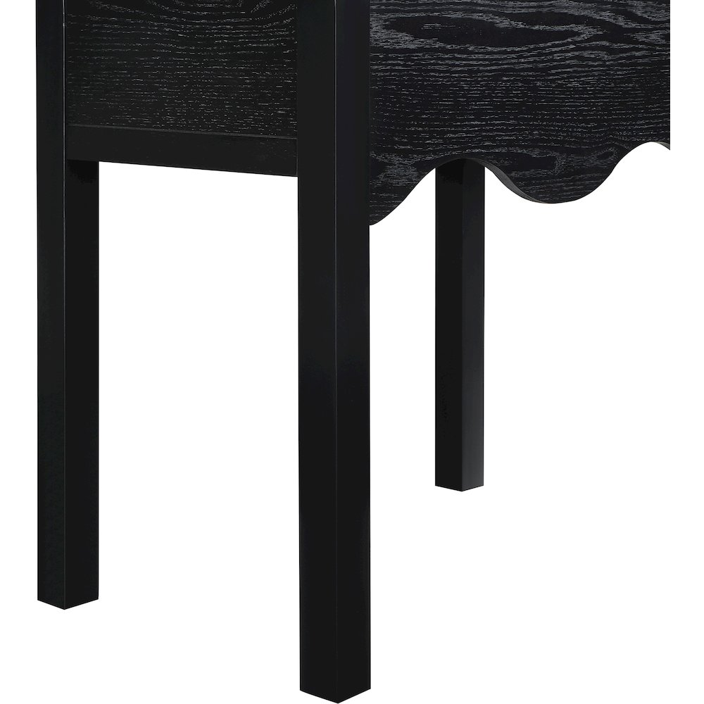 Fiora Black Night Stand. Picture 6