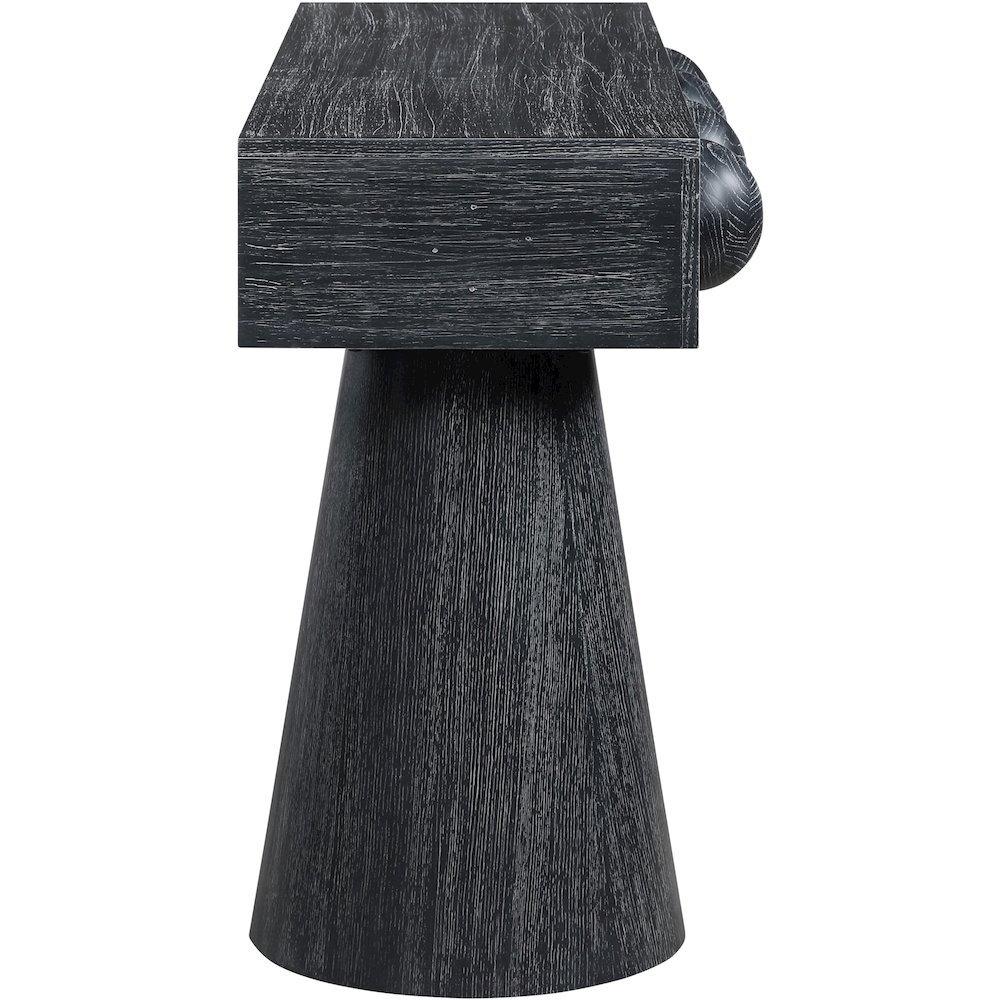 Bracciano Black Oak Veneer Console Table. Picture 8