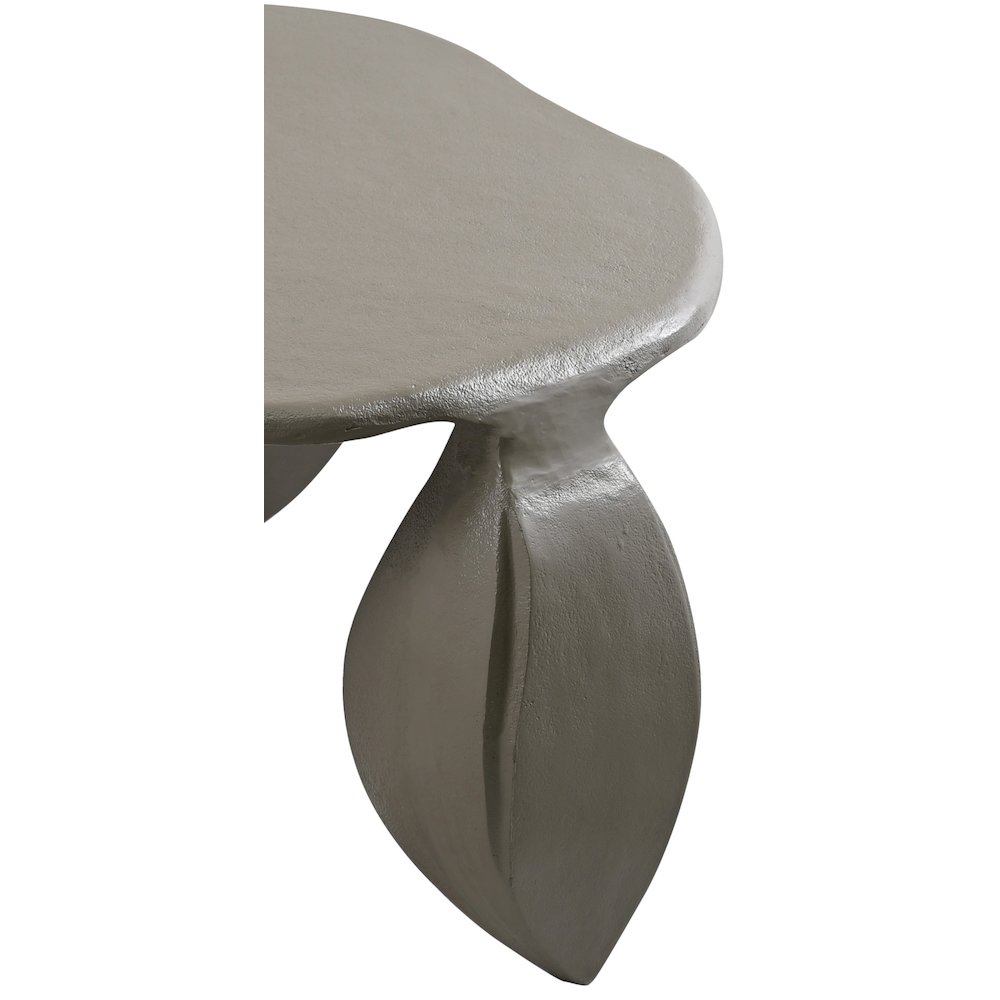 Pueblo Taupe Aluminum Coffee Table. Picture 3