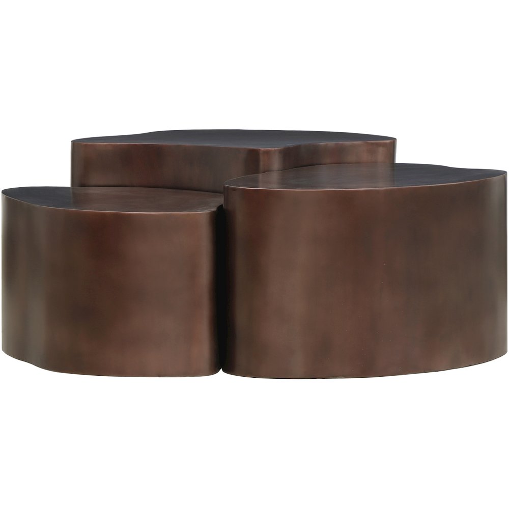 Banyan Brown Iron Coffee Table. Picture 2
