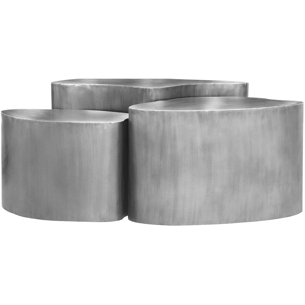 Banyan Silver Iron Coffee Table. Picture 2