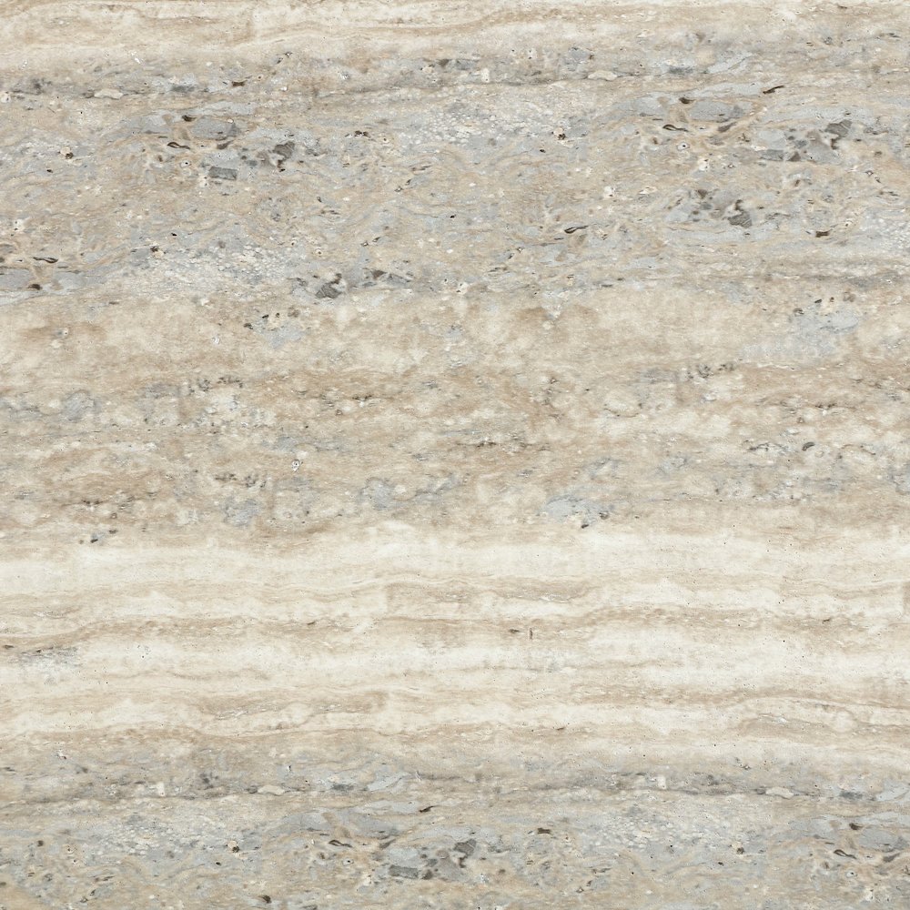 Renza Travertine Concrete And Fiberglass Indoor / Outdoor Coffee Table. Picture 6