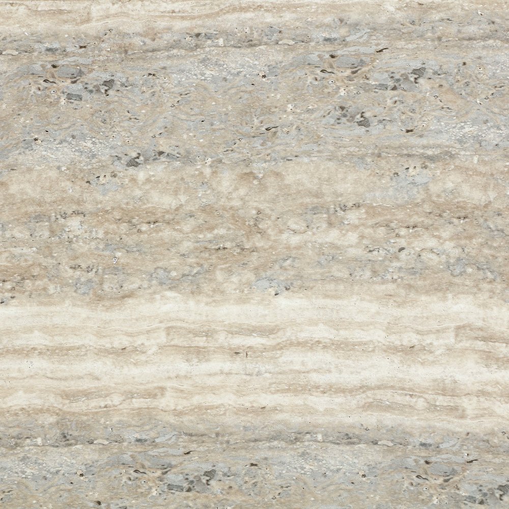 Renza Travertine Concrete And Fiberglass Indoor / Outdoor End Table. Picture 6