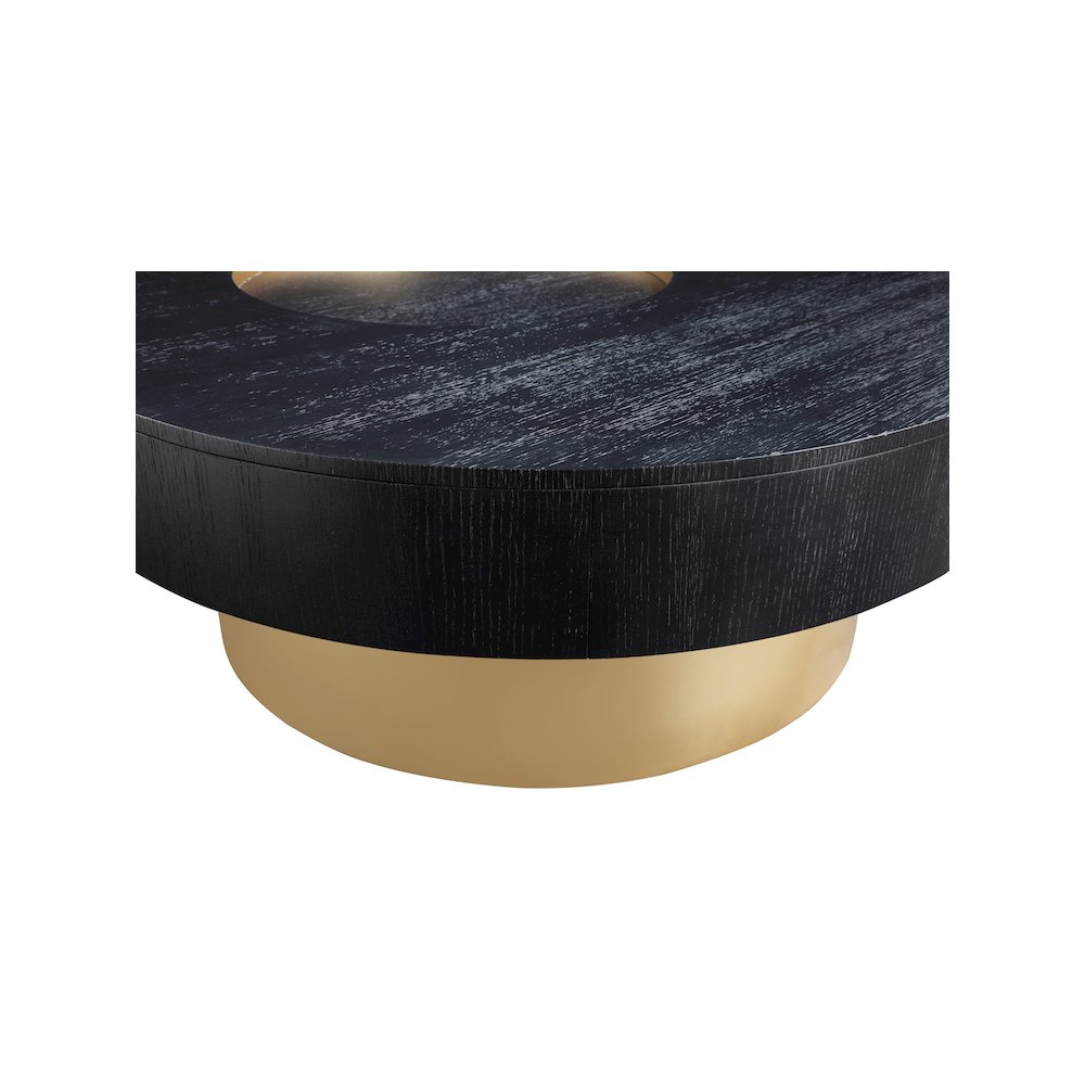Makai Black Coffee Table. Picture 4