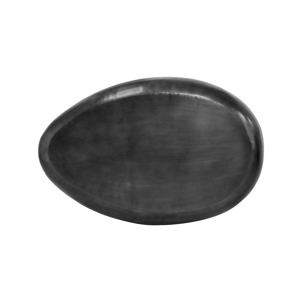 Capsule Black Aluminum Coffee Table. Picture 3