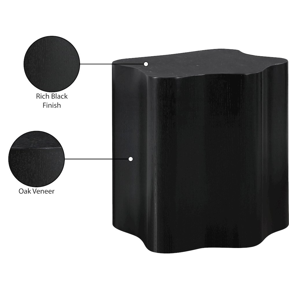 Zaire Black End Table. Picture 7